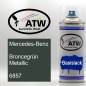 Preview: Mercedes-Benz, Broncegrün Metallic, 6857: 400ml Sprühdose, von ATW Autoteile West.